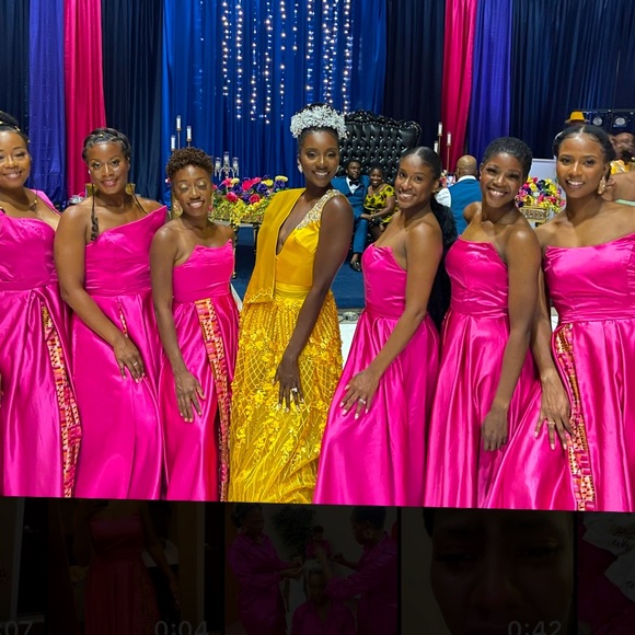 Fushia Gown - Picture 5 of 14